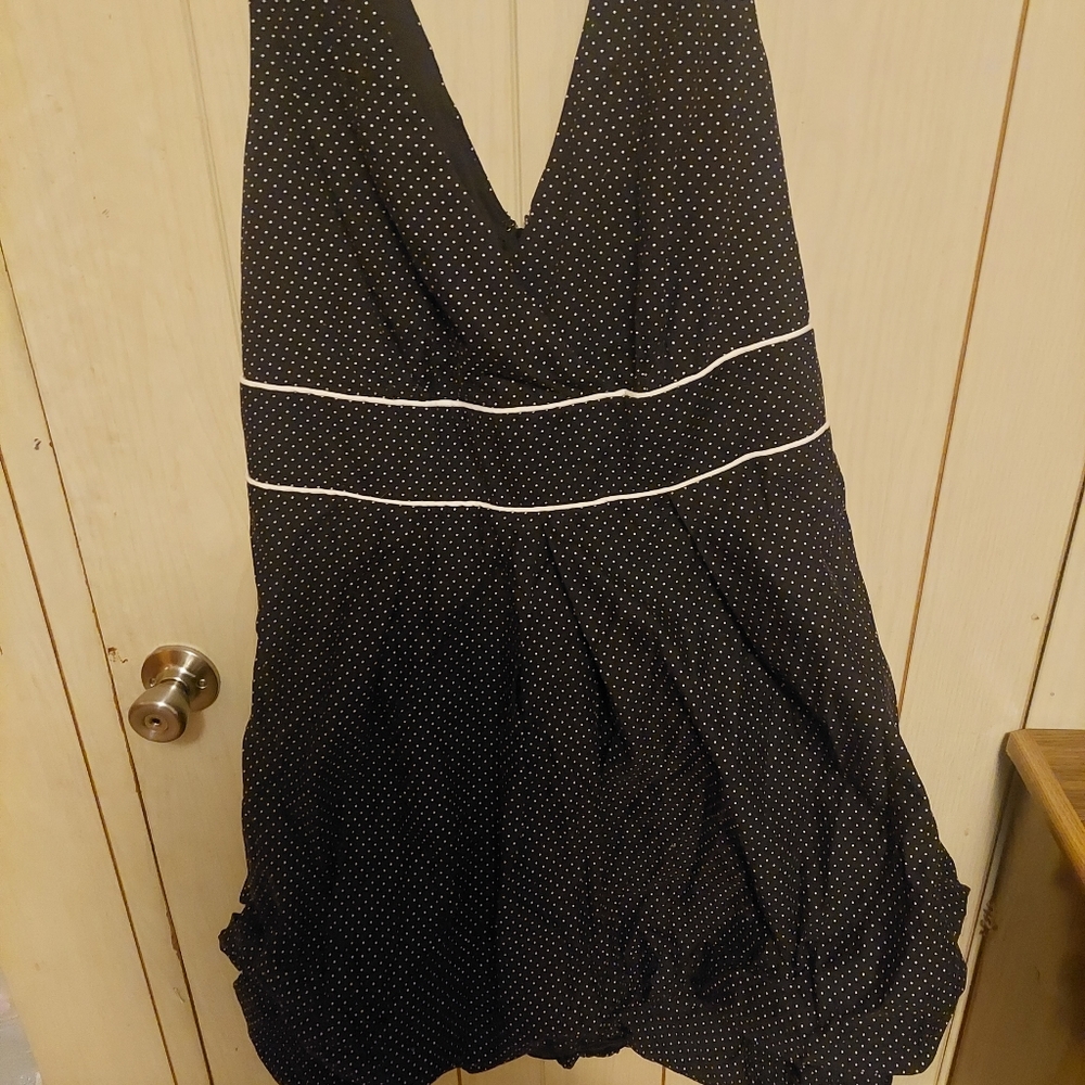 Vintage Torrid polka dot bubble skirted dress size 20